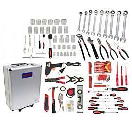 Набір інструментів BOXER 187 од. | Універсальний набір головок, набір ключів