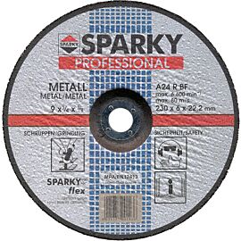 Диск шліфувальний по металу Sparky A 24 R, 230 мм