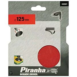 Шліфтарелка самоклеюча Piranha 125мм.