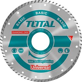 Диск алмазний (турбо) по бетону Total TAC2131253 универс, 125х22.2мм