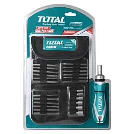 Викрутка з набором насадок TOTAL TACSD30266 26шт