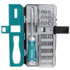 Викрутка з набором насадок TOTAL TACSD30336 33 шт