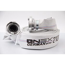 Шланг (рукав пожежний) 2" (50 мм) 27 м з з'єднаннями Onex OX-806-802 для вигрібних та каналізаційних ям