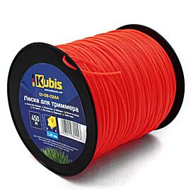 Жилка тримерна Kubis зірка 2.4мм бухта (450м)