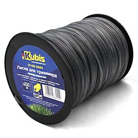 Жилка тримерна Kubis квадрат армована 2.4мм бухта (450м)