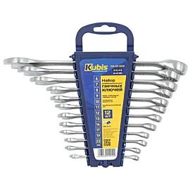 Набор ключей рожково-накидных Kubis 03-01-1112 (12 шт)