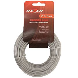 Жилка тримерна кругла [3,0 мм, 15 м] металева для тримера