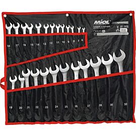 Набір ключів рожково-накидних 25 шт (6-32 мм) MIOL 51-715