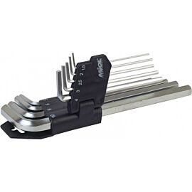 Набор шестигранных ключей удлиненных [9 шт] MIOL 56-396