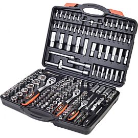 Набір насадок торцевих з трещіткою 171 шт MIOL 58-040