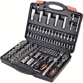 Набір насадок торцевих з трещіткою 96 шт MIOL 58-108