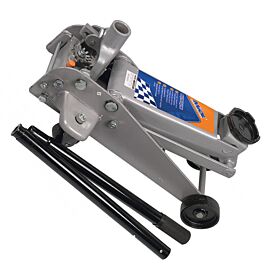 Домкрат підкатний MIOL 80-220 гідравлічний гаражний [2,25 т]