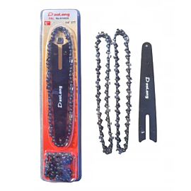 Шина 6 дюймов (15 см) и цепь 2 шт DaoLong для аккумуляторной пилы