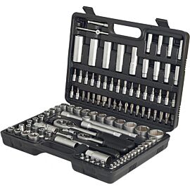 Набір насадок торцевих з трещітками 1/2 "і 1/4" Expert E-58-108 [108 од] | Набір головок, набір ключів