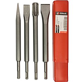 Набір зубил FALC F-23-588 [250 мм] у тубі SDS-plus