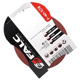 Круг наждачний самоклеючий Falc F-40-584 [125 мм, K 180, 10 шт]