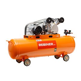 Компрессор двухцилиндровый Rebiner 120 л (3 кВт, 520 л/хв, 380 В)