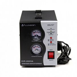 Автоматичний стабілізатор напруги Luxeon SVR-2000 чорний