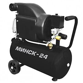 Компресор Мінськ-24 INTERTOOL PT-0020 (Одноциліндровий, 1,1 кВт)