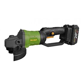 Аккумуляторная болгарка бесщеточная Procraft PWA125 (1 акб 4Ач)