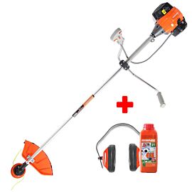 Акція! Тример бензиновий REBINER GT56 + Двотактне масло + Навушники [2699 грн]