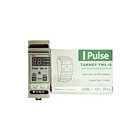 Таймер цифровий DIN PULSE AUTOMATICS TM4-16