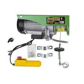 Підйомник електричний PROCRAFT TP500 (250/500кг) [Тельфер, лебідка]