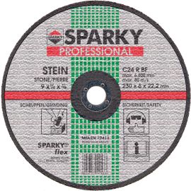 Диск шліфувальний по каменю Sparky C 24 R, 230 мм