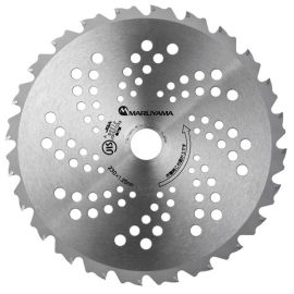 Режущий диск победитовый 24Т к бензотримеру с защитой от попадания камней 230 х 25 х 24Р MARUYAMA