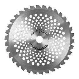 Режущий диск победитовый 24Т к бензотримеру с защитой от попадания камней 255 х 25 х 24Р MARUYAMA