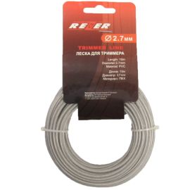 Жилка тримерна кругла [2,7 мм, 15 м] металева для тримера