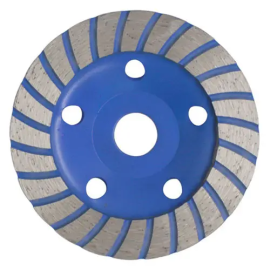 Круг шліфувальний алмазний чашка (180×5.0×22.23 мм) Kubis TURBO KATANA 07-04-9218