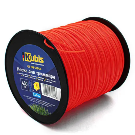Жилка тримерная Kubis звезда 2.4мм бухта (450м)
