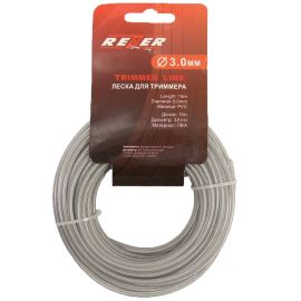 Жилка тримерна кругла [3,0 мм, 15 м] металева для тримера