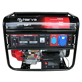 Генератор бензиновый 7 кВт макс электростартер, медная обмотка Narva NG-7000