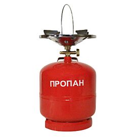 Газовый баллон 8 л с комфоркой (пальником) туристический кемптнговый комплект