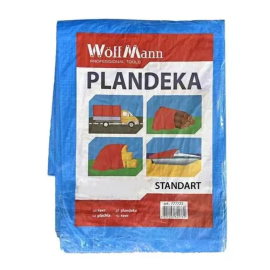 Тент поліпропіленовий WoffMann 8×12м синій (45 гр/м2)