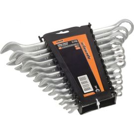 Набір ключів рожково-накидних 15 шт (6-22 мм) MIOL 51-713