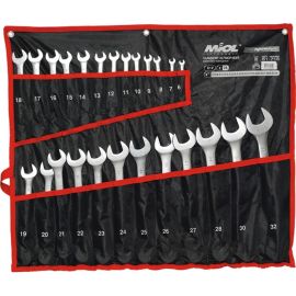 Набір ключів рожково-накидних 25 шт (6-32 мм) MIOL 51-715