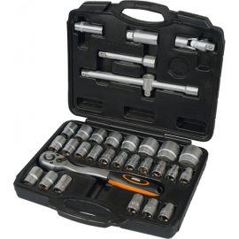 Набір насадок торцевих з трещіткою 1/2'' 32 шт MIOL 58-147