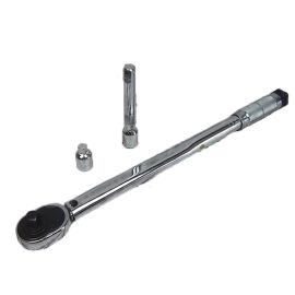 Ключ динамометричний 1/2" +подовжувач +перехідник MIOL 58-322 [Трещітка]