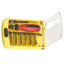 Викрутка з прецизійними бітами MIOL 66-025 [38 од] | Набір біт