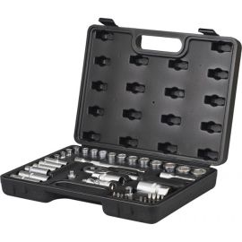 Набір насадок торцевих з трещіткою 3/8 "Expert E-58-039 [39 од] | Набір головок, набір ключів