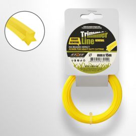 Жилка тримерна зірка [2,4 мм, 15 м] для тримера