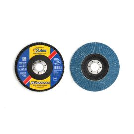 Круг лепестковый шлифовальный торцевой (125*22 мм) P60 KUBIS KATANA конический T29 07-00-3906