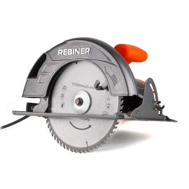 Пила циркулярна електрична 235 мм Rebiner RCS-2650 дискова пила