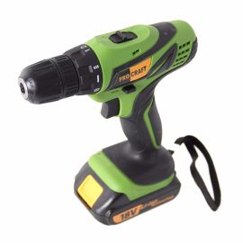 Шуруповерт акумуляторний PROCRAFT PA 18 Pro