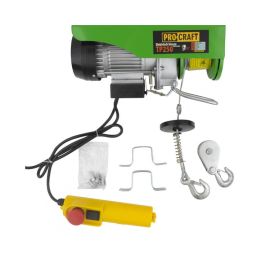 Підйомник електричний PROCRAFT TP250 (125/250кг) [Тельфер, лебідка]