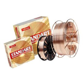 Дріт обмідненний зварювальний G3Si1 STANDART СТАНДАРТ [0.8 мм] 5 кг